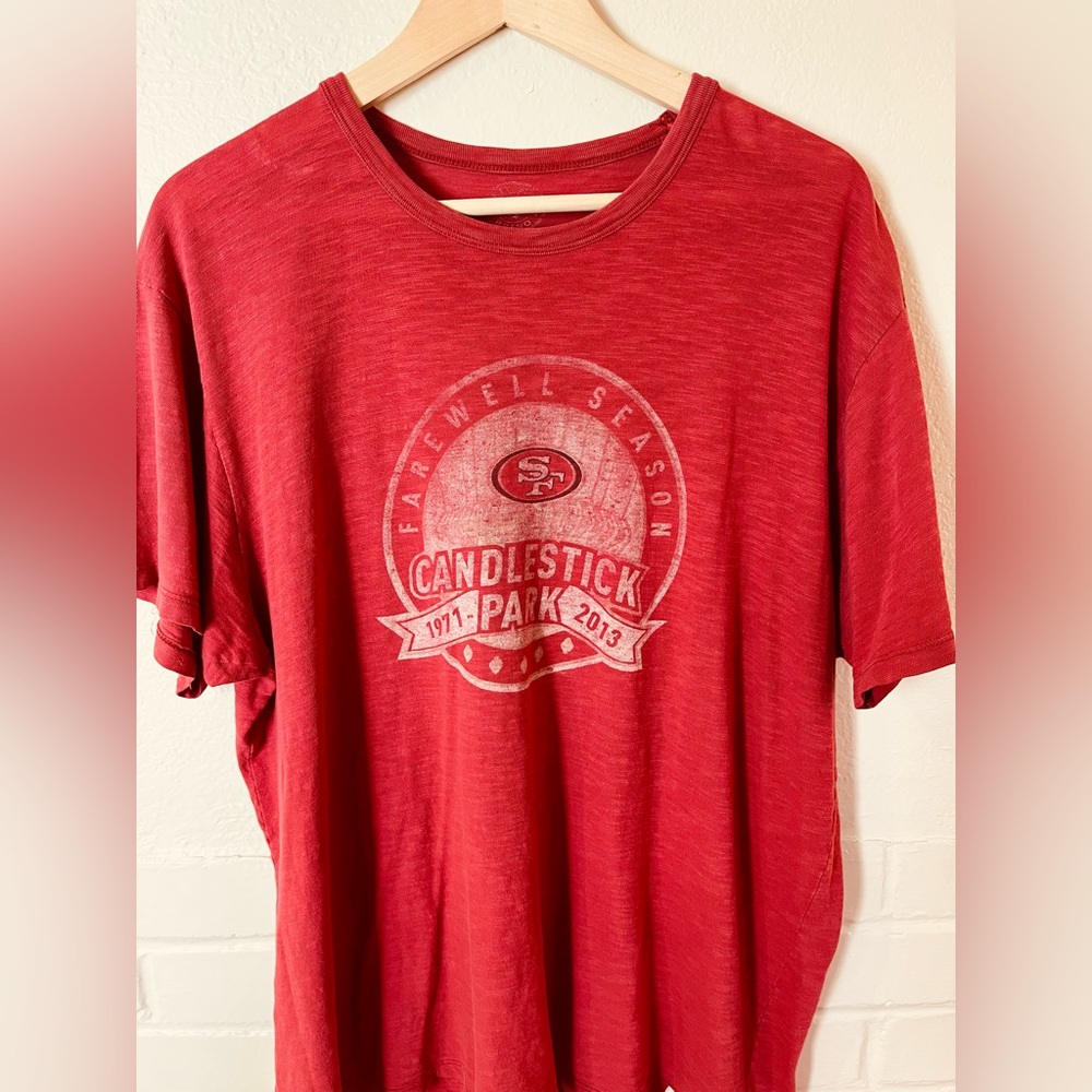 San Francisco 49ers Candlestick stadium shirt. Vintage